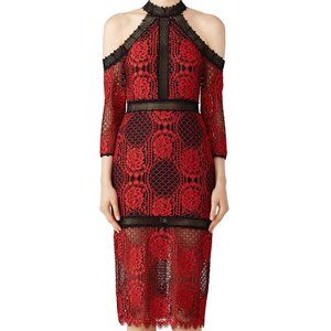 Alexis Red Lace Marlow Dress